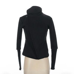 ADAY Up In The‎ Air Jacket Black Size XS Moto Asymmetric